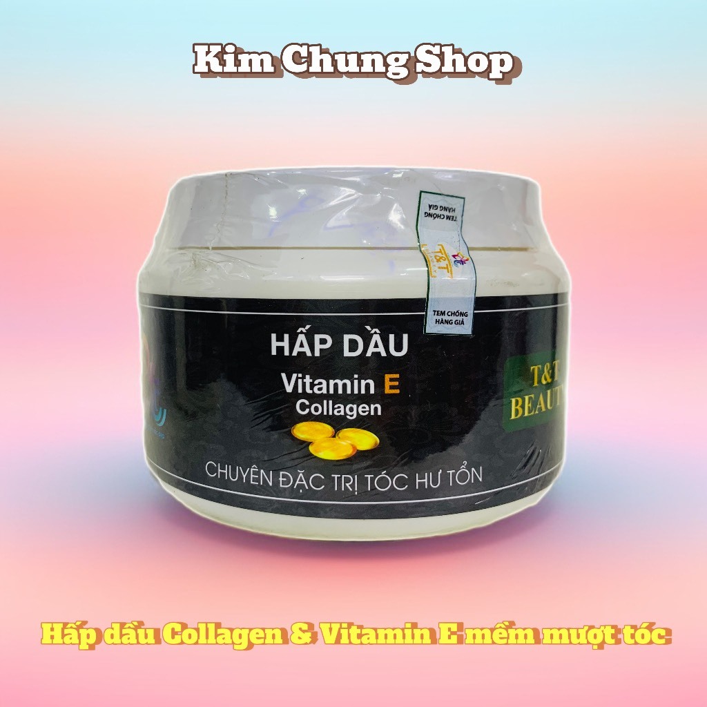 Hấp dầu Collagen Vitamin E T&T Beauty 500ml