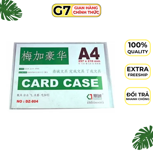 Card case đủ kích thước A4, A5, A6 (1 cái)