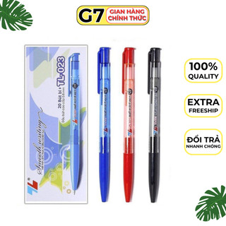 Bút bi Thiên Long 023, viết bi TL023 Chính Hãng (hộp 20c)
