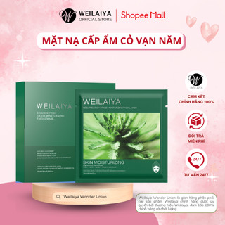 Mặt nạ cấp ẩm căng bóng da cỏ vạn năm Weilaiya, dùng được cho da treatment - Weilaiya Wonder Union