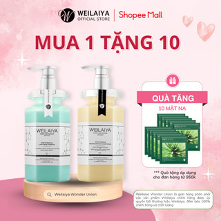 Bộ Dầu Gội Xả Phục Hồi Nấm Truffle Weilaiya Giúp Tóc Suôn Mượt, Giảm Gãy Rụng, Hư Tổn