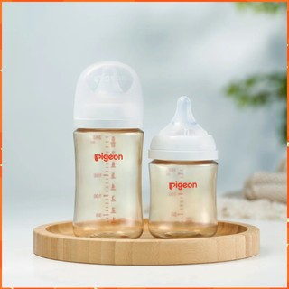 Bình sữa Pigeon PPSU Plus thế hệ 3 dung tích 160ml và 240ml MẪU MỚI NHẤT