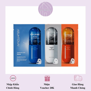 Arumtown mask - mặt nạ giấy dưỡng da arumtown hàn quốc 23ml