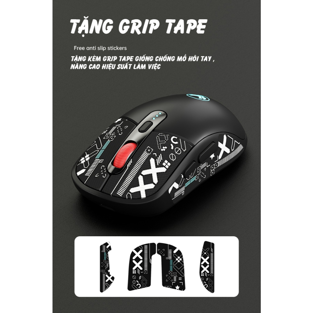 Chuột máy tính 3 mode kết nối - bluetooth không dây Atas F20 - Dual Mode - Pin sạc 500mah - Sử dụng liên tục 50h | BigBuy360 - bigbuy360.vn