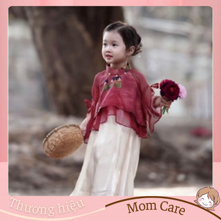 TT380 Set áo xẻ tà bay kết hợp quần lụa hot đón Tết - MOMCARE