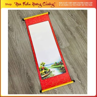Sét 10 tờ Giấy viết thư pháp Kích thước 30x85cm Giấy đẹp dễ viết Giá bán là 10 tờ đủ mẫu