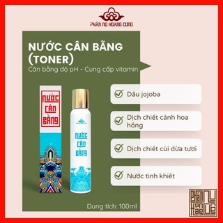 Nước Cân Bằng Da Phấn Nụ Hoàng Cung Làm Sạch Và Cấp Ẩm Làn Da Dung Tích 100ml