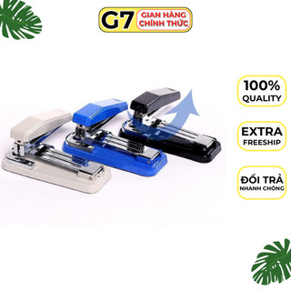Dập ghim xoay 3 chiều deli, dập ghim chính hãng