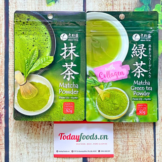 Bột Trà Xanh Matcha / Collagen Yanoen 30G Chuẩn matcha Nhật Bản, pha chế, làm bánh, đắp mặt nạ