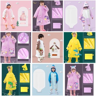 Áo Mưa Hoạ Tiết Hoạt Hình Đáng Yêu PK344/PK374  Cho Bé Trai, Bé Gái - TOPZKIDS