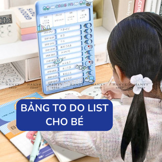 Bảng To-Do-List cho bé, lập kế hoạch, theo dõi kết quả học tập, rèn tính kỷ luật, theo dõi công việc hàng ngày SC175
