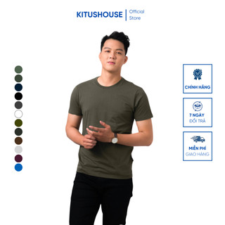 [BẢNG MÀU 1] Áo Thun Trơn Nam, Áo Phông Trơn Nam Cổ Tròn Basic 100 Cotton Cao Cấp Thoáng Mát Tay Ngắn 44 Màu - Áo Unisex