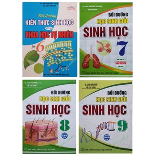 Sách - combo bồi dưỡng học sinh giỏi sinh học 6,7,8,9