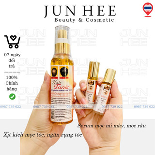 [ JUNHEE AUTH ] Xịt mọc tóc MAHAAD GENIVE HAIR TONIC THAILAND CHÍNH HÃNG, Serum mọc mi mọc mày mọc râu