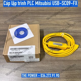 CÁP LẬP TRÌNH PLC Mitsubishi USB-SC09-FX