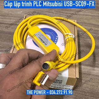 CÁP LẬP TRÌNH PLC Mitsubishi USB-SC09-FX