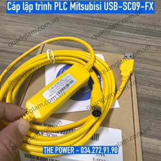 CÁP LẬP TRÌNH PLC Mitsubishi USB-SC09-FX