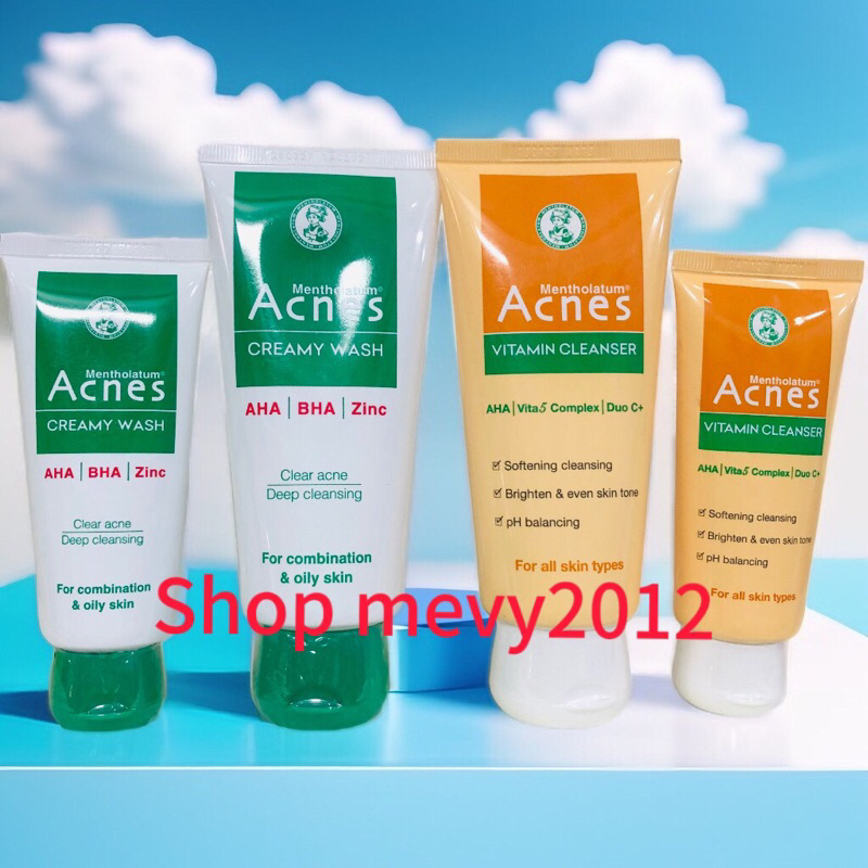 Sữa Rửa Mặt ACNESS 50g - 100g