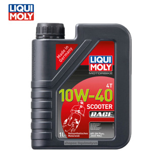 Dầu nhớt xe tay ga liqui moly scooter race 4t 10w40 1000ml