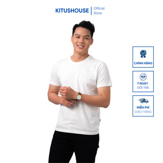 Áo Thun Trơn Nam, Áo Phông Trơn Nam Cổ Tròn Basic 100 Cotton Thoáng Mát Cao Cấp Tay Ngắn Màu Trắng - Áo Phông Unisex