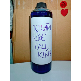 Set tự pha 50 Lit nước lau kính tặng kèm vỏ chai xịt