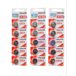 Pin maxell pin cr1632 / cr 1632 maxell lithium 3v - xuất xứ japan