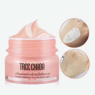 Kem trang điểm TreeChada Cream Makeup Snow Light 50ml đa năng vừa dưỡng ẩm, vừa dưỡng trắng căng mịn