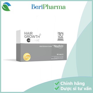 ✅ Nourkrin Viên Uống Hỗ Trợ Kích Thích Mọc Tóc,Ngăn Ngừa Tình Trạng Rụng Tóc Hair Growth+ inCLINIC - 90 Viên