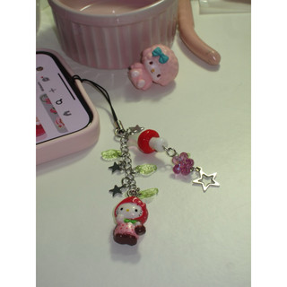 hello kitty phonechain, móc điện thoại hello kitty