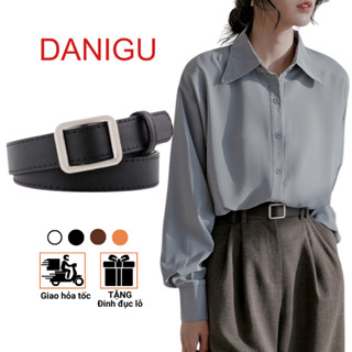 Thắt lưng nữ ulzzang DANIGU dây nịt đai váy Hàn Quốc cao cấp dễ thương nịch quần jean hottrend 001