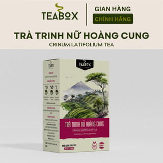 Trà Trinh Nữ Hoàng Cung Cho Người Ung Th.ư, Đau Bụng Kinh | Hộp 30 gói x 3g Túi Lọc Teabox