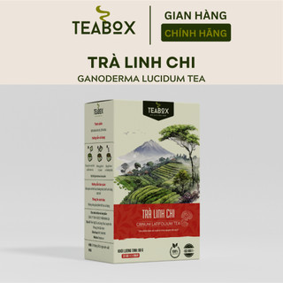  Trà Linh Chi Bổ Sung Dưỡng Chất Nâng Cao Sức Khỏe Thải Độc Tố | 30 túi lọc x 3g Teabox