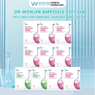  Combo 10 Mặt Nạ Siêu Tinh Chất MIX DR WonJin Layer Fill Air Mask 30g x10 (KHÔNG HỘP)