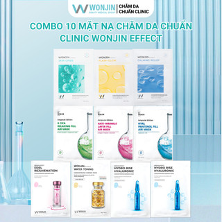  Combo 10 Mặt Nạ MIX Đủ Bộ Dưỡng Da Chuyên Sâu WonJin Mask 30g x10