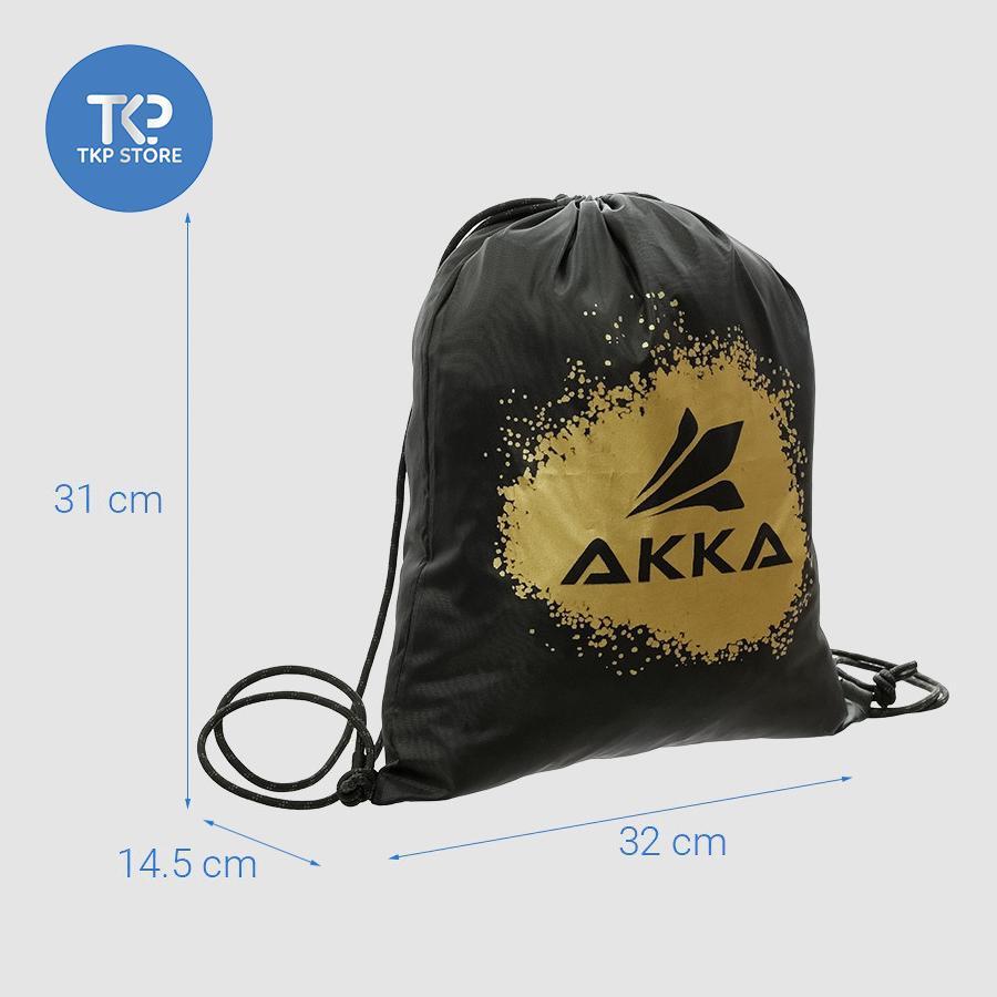 Túi Rút Thể Thao AKKA Vải Dù Cao Cấp Chống Thấm Nước Và Ngăn Nhỏ Đưng Phụ Kiện Size 32CM