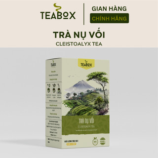 Trà Nụ Vối Giảm Cân Giảm Mỡ Máu. Làm Đẹp Da Trẻ Hóa | Hộp 30 gói x 3g Túi Lọc Teabox