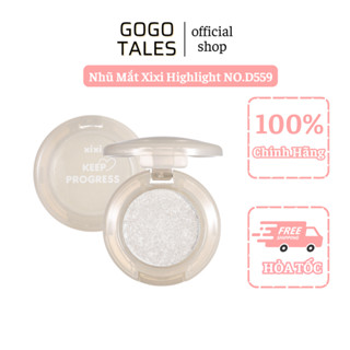 Nhũ Mắt Xixi Highlight Phấn Mắt Đơn Sắc Bắt Sáng Phấn Bắt Sáng Highlighter Kim Tuyến Lấp Lánh NO.D559 GOGOTALESOFFICIAL