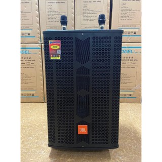 Loa kéo di động karaoke 2 micro nhẹ chống hú rít, công suất lớn hát cực hay