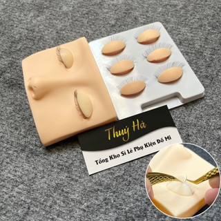 Đầu manocanh_đầu canh giả học nối mi-massage,phun xăm_dụng cụ nối mi THÚY HÀ