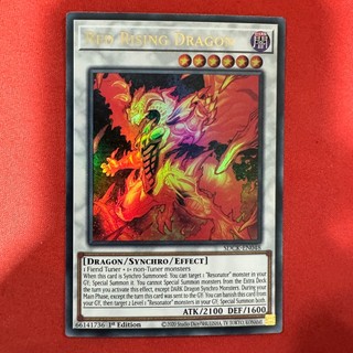 [Thẻ Bài Yugioh Chính Hãng] Red Rising Dragon