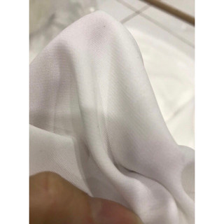 Vải Lụa Hàn màu trắng mềm rũmay đầm váy,áo dài ,áo kiểu thời trang
