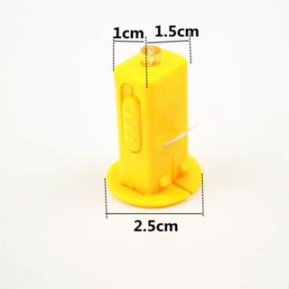 [SÉT SỈ 10 CÁI] Đèn Led nhỏ dùng pin Vỏ vàng và phụ kiện gắn đèn lồng  - Đèn Ông Sao Trung Thu làm thủ công