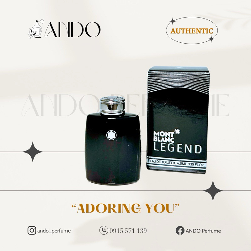 MONTBLANC - LEGEND EDT 4.5ml