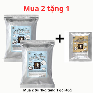 Combo 2 bịch 1kg bột mặt nạ dẻo spa montblie vivace modeling mask hàn quốc
