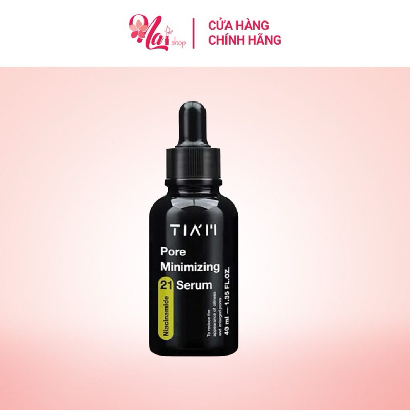 Serum Tiam Niacinamide 10% - 20% Giúp Làm Trắng Da, Kiểm Soát Dầu Và Thu Nhỏ Lỗ Chân Lông, Lọ 40ml