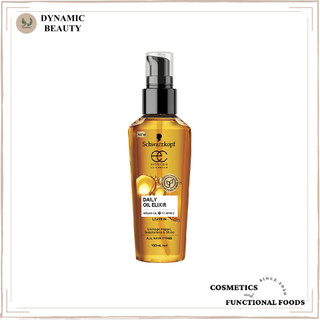 Dầu dưỡng tóc Schwarzkopf giúp mềm mại và bóng mượt tóc schwarzkopf extra care daily oil elixir 100ml