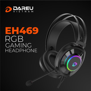 Tai nghe dareu eh469 rgb đen bh 12 tháng