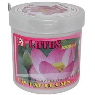 Kem ủ tóc hấp dầu hoa sen tinh chất hoa sen -1000ml