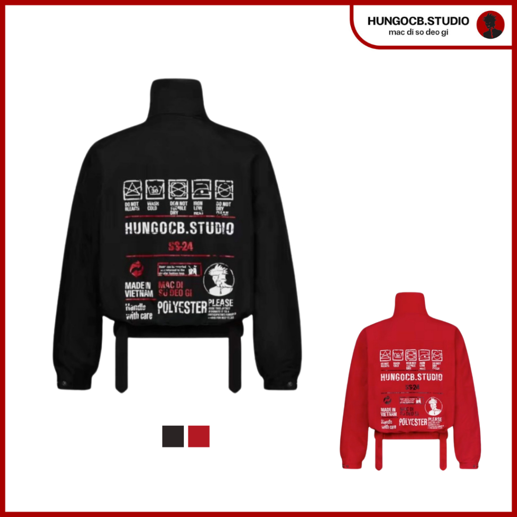 Áo Khoác DÙ PILOT - PILOT NYLON JACKET SS24 - Hungocb Studio
