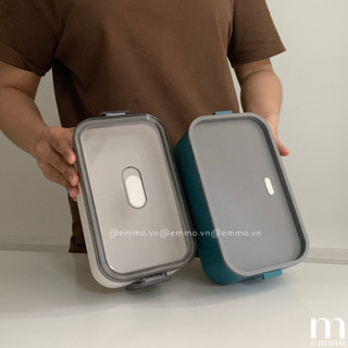 HỘP CƠM VĂN PHÒNG 2 TẦNG CAO CẤP EMMO – LUCHTIME